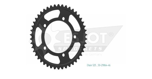 Esjot crown 46 teethBMW 1000 M 1000 RR - 2021 - 2022Ref: Esjo00118A / 12113010