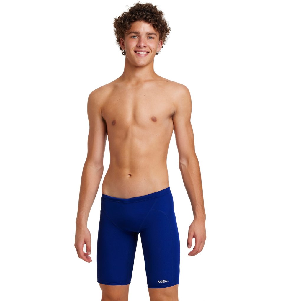 Funky Trunks Training Eco Swim Jammers Boys - Still Ocean