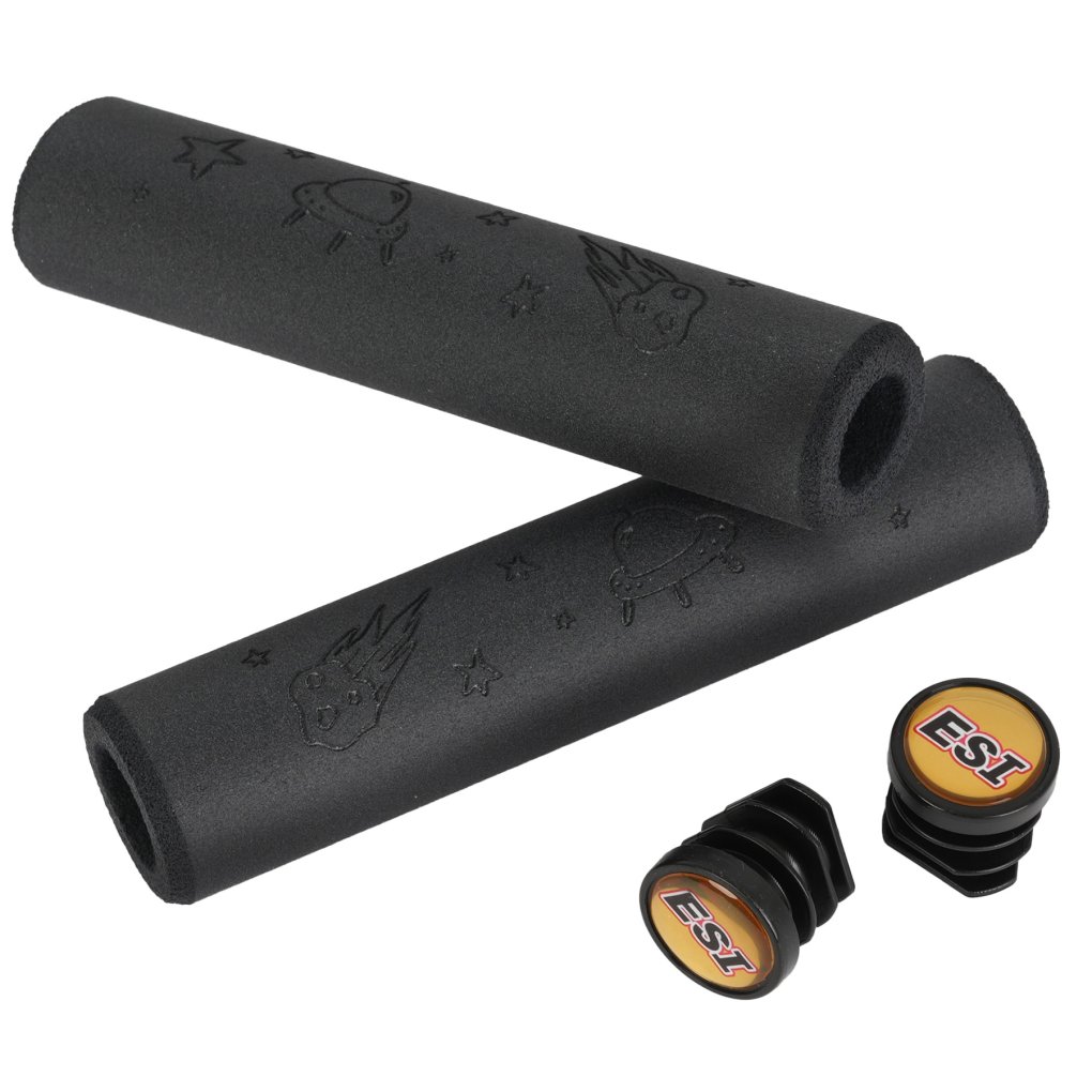 ESI Grips Extra Chunky Handlebar Grips - Signature Series - Space Black