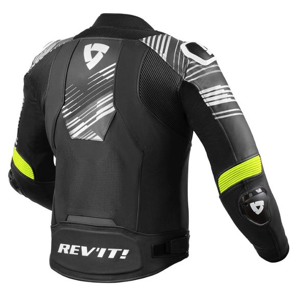 Motorcycle jacket Rev it apex - black / yellowRef: Ri1210-C3098