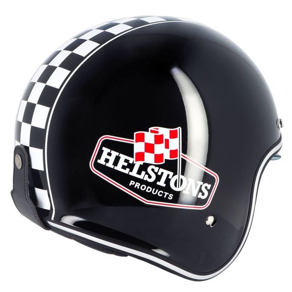 Casque jet Helstons FLAG - NoirRef : HS1176