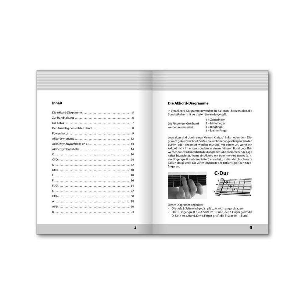 Voggenreiter Fotogrifftabelle Gitarre – Thomann Ireland