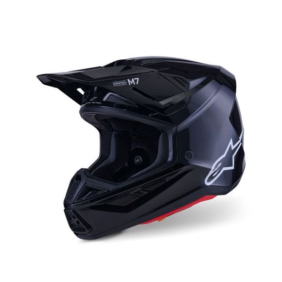 Alpinestars S -M Solid 2025 - Black cross helmetsRef: AP4041