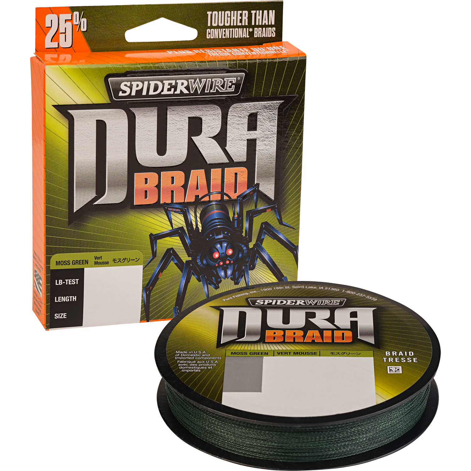 Spiderwire Fishing line Dura Braid (275 m)