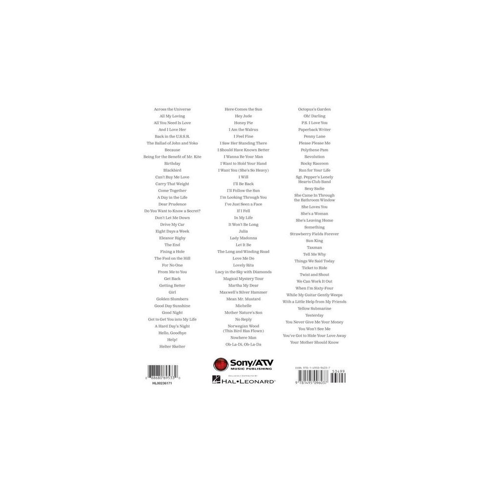 Hal Leonard The Beatles Sheet Music – Thomann Ireland
