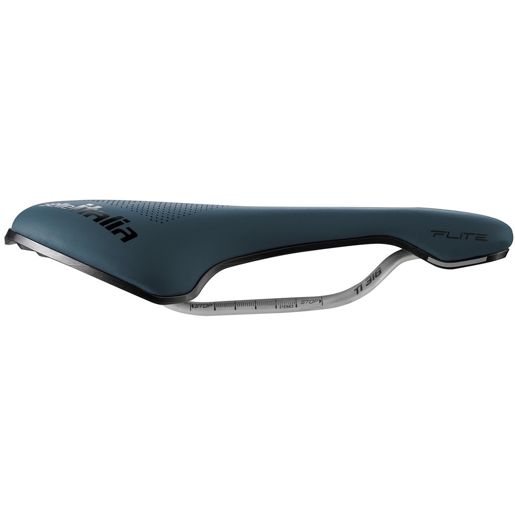 Selle Italia Flite Boost Gravel Saddle - Superflow | TI 316 - S3 | blue