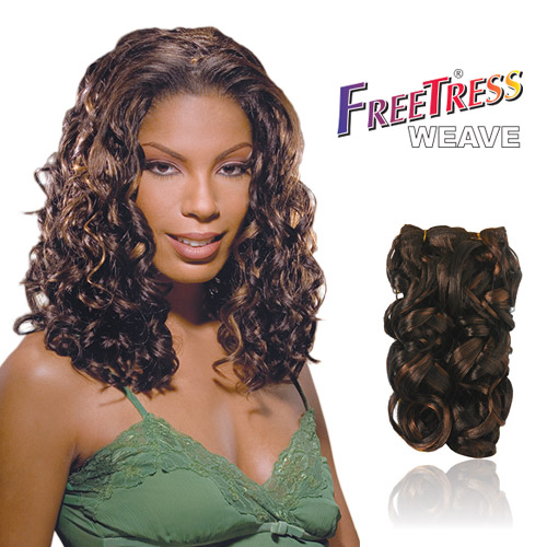 Synthetic Hair Weave FreeTress New Spiral Curl 14