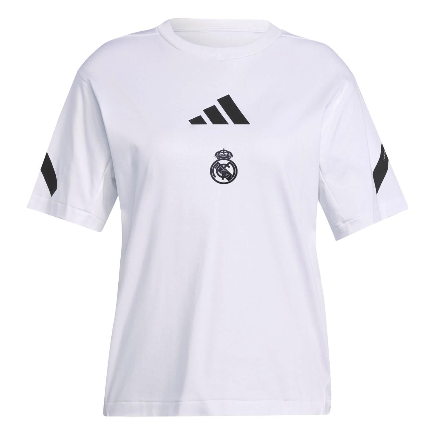 Womens adidas Real Urban T-Shirt White