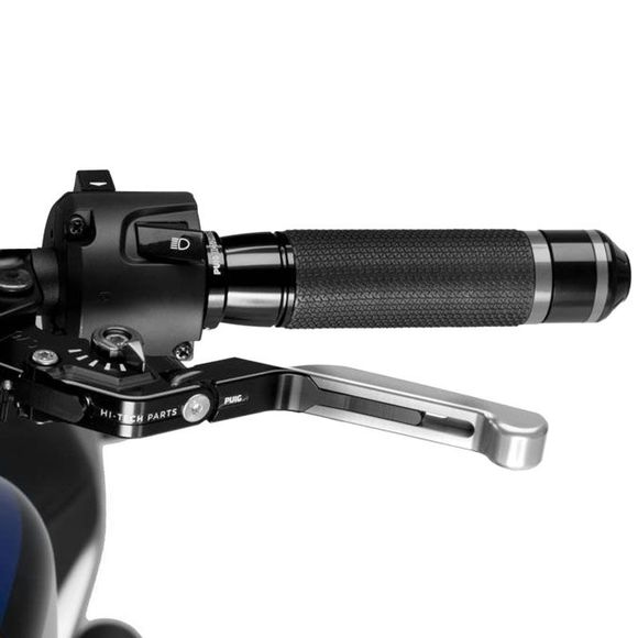 Puig Folding Extendable Clutch Lever 3.0 Silver Universal - BlackRef: PUI0159