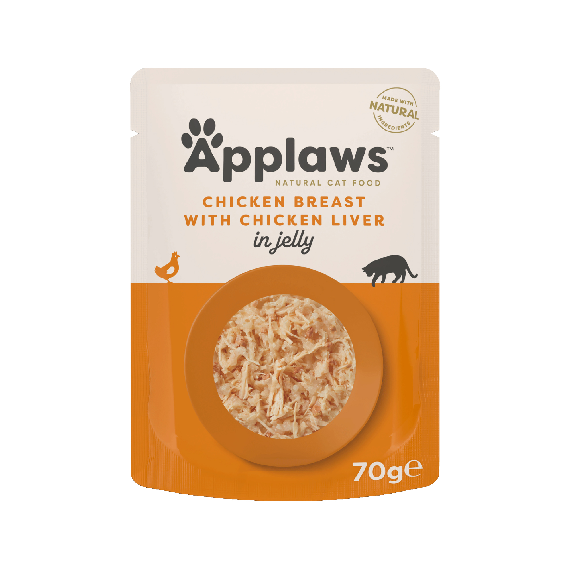 Applaws Cat Food - Chicken Breast & Lamb in Jelly - 16x 70g