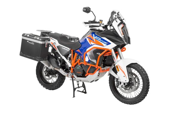 Touratech ZEGA Pro 38/45 suitcase - Gray support included - Gray anodizedRef: Trt01668A / 01-373-5736-0