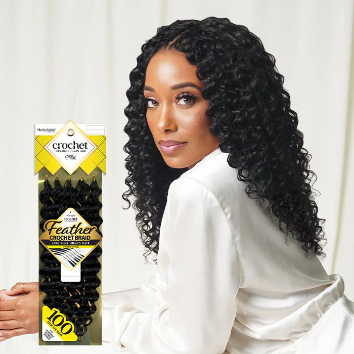 Zury Sis Hollywood Feather Crochet Braid - DEEP 12