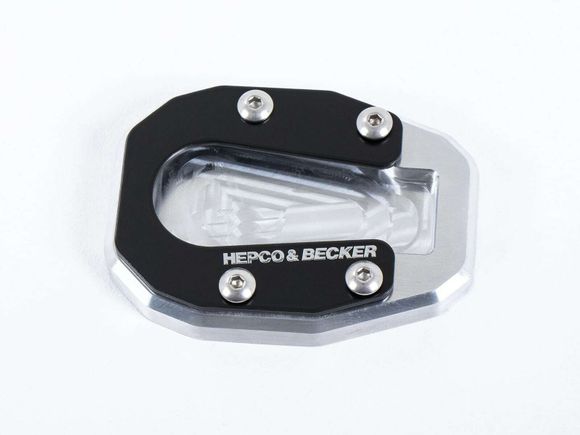 Hepco & Becker side stand extension - black/silverHONDA 1100 CRF 1100 L AFRICA TWIN ABS - 2020 - 2023Ref: Hbe04625A / 42119521 00 91