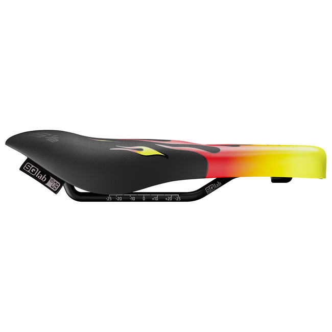SQlab 6 1/2 Ergowave Saddle for Children - Flames