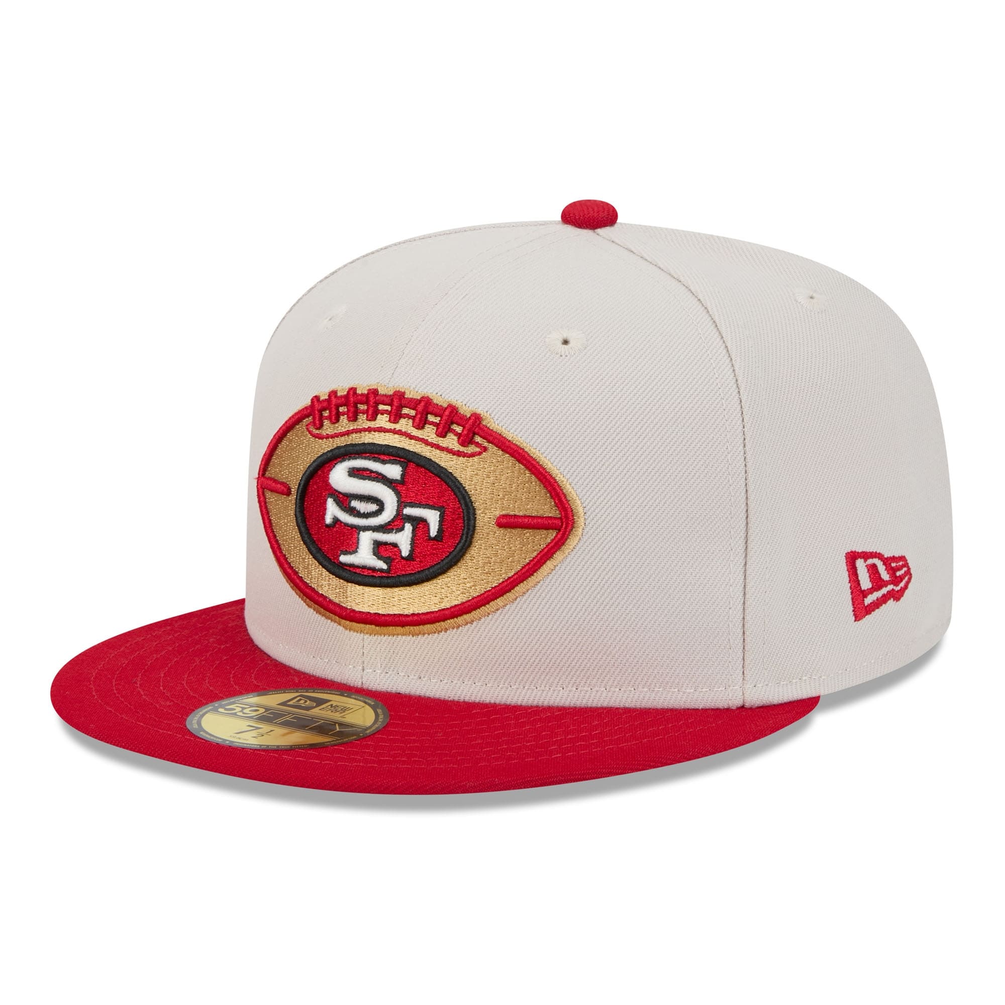 San Francisco 49ers Historic 2024 NFL Sideline New Era 59FIFTY Fitted Cap