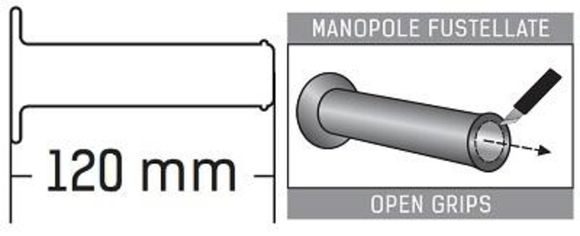 Handlebars Domino A350 without universal gauffingRef: Do00082A / 1083489004