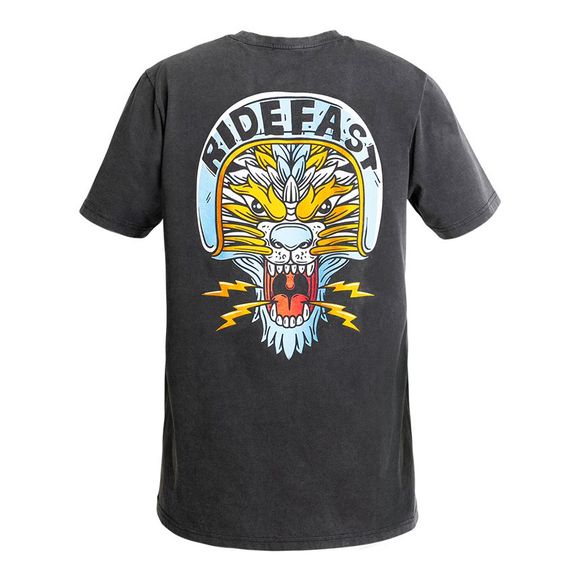 John Doe LION Short Sleeve T-shirt - BlackRef: JDE0272