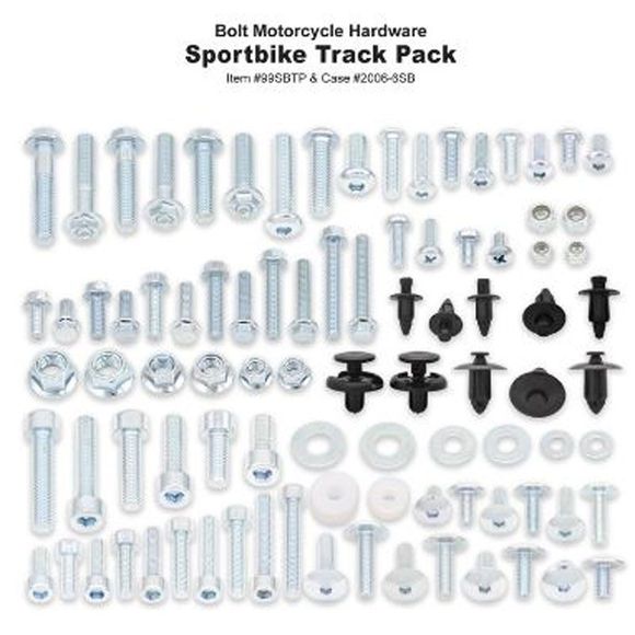 Motorcycle Bolt Screw Kit Street Universal PackRef: 893428 / 1061466