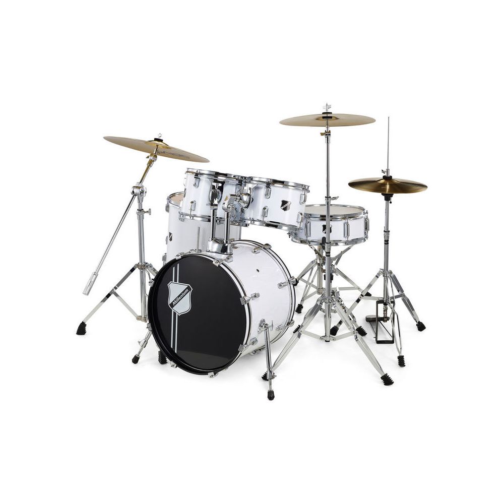 Millenium Focus 18 Drum Bundle White – Thomann Ireland