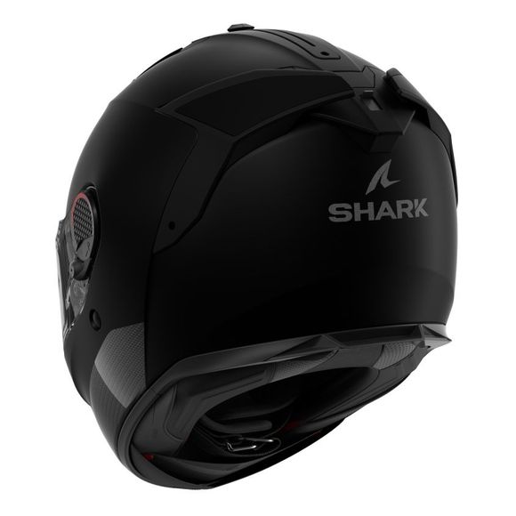 Shark SPARTAN GT PRO CARBON Full-Face Helmet - BLANK MAT - Black / GrayRef: SH1662