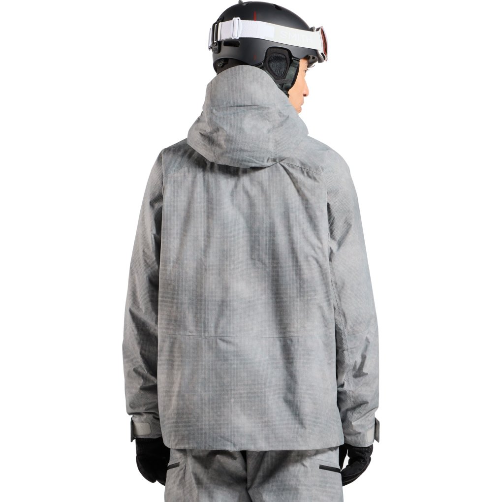 Odlo X Pow Collective Voices Insulated Ski Jacket Men - odlo silver grey