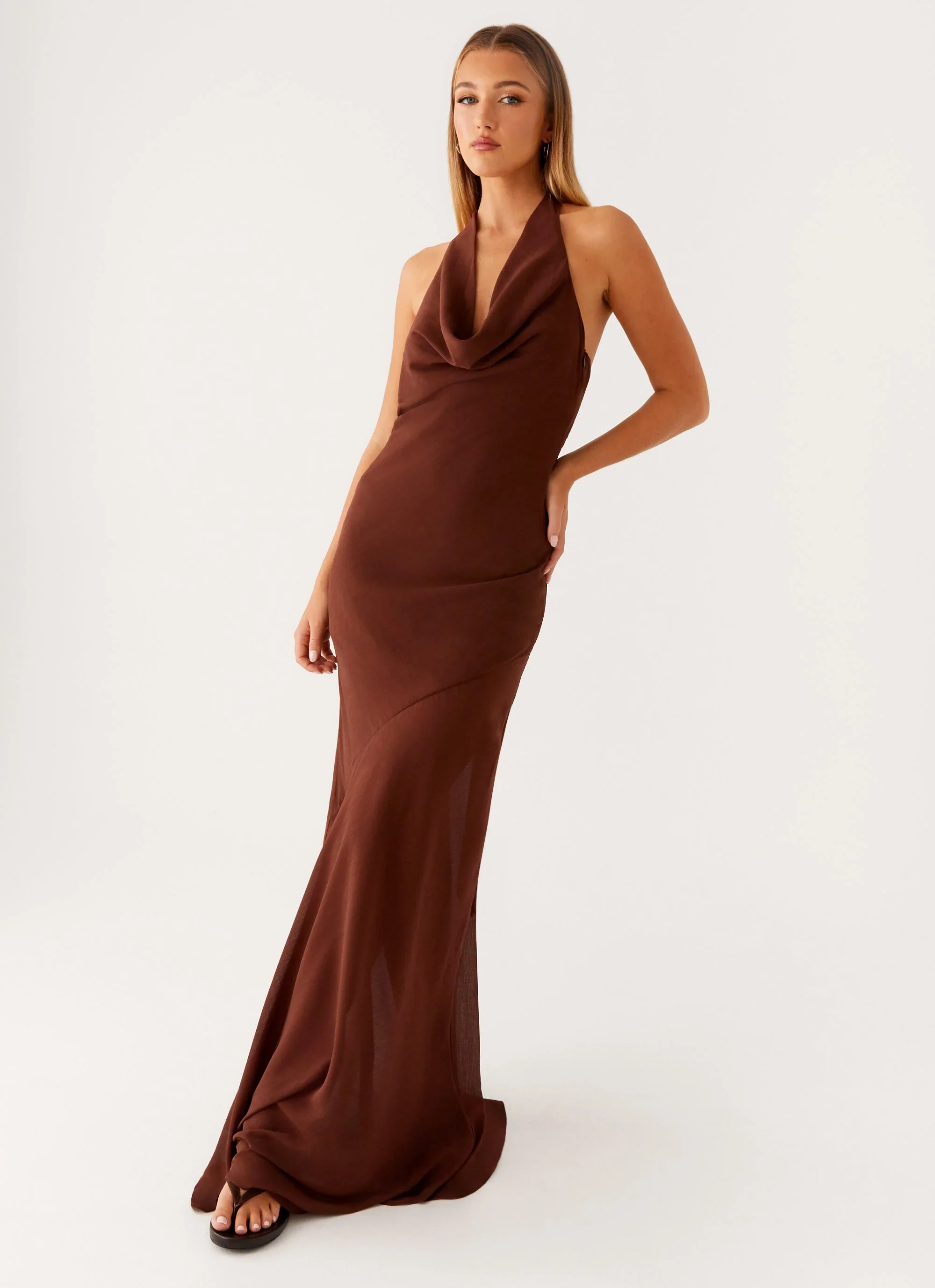 Sullivan Maxi Dress - Chocolate