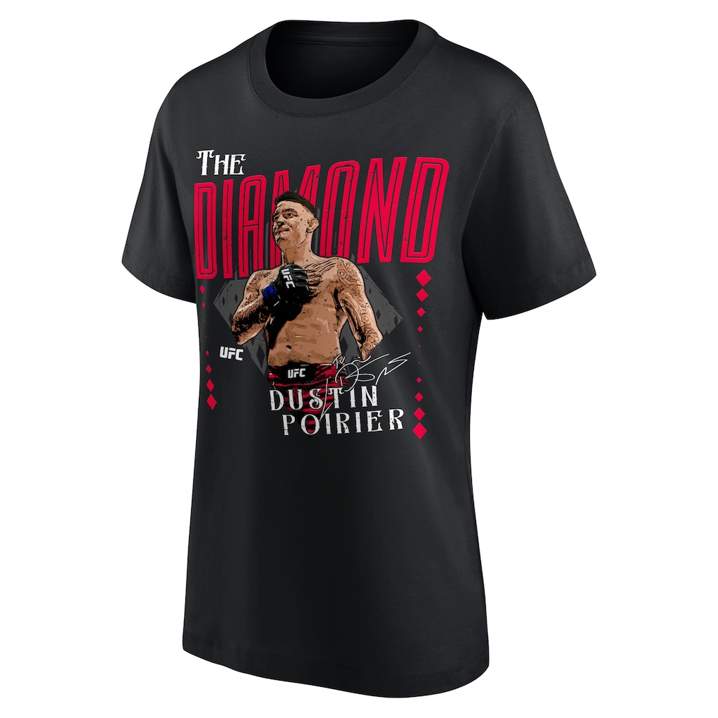 UFC Dustin Poirier The Diamond T-Shirt - Black - Womens
