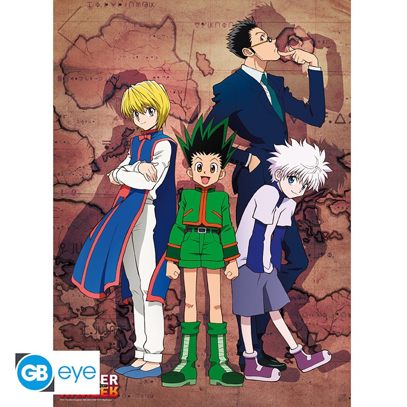 HUNTER X HUNTER Poster Heroes (52x38cm)