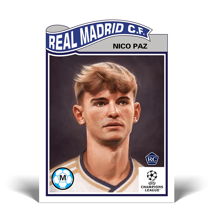 Topps UK - UCC Living Set Card #633 - Nico Paz