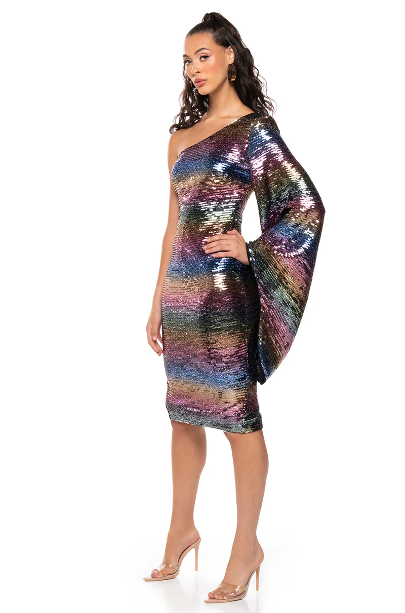 Beauty In Color Midi Dress