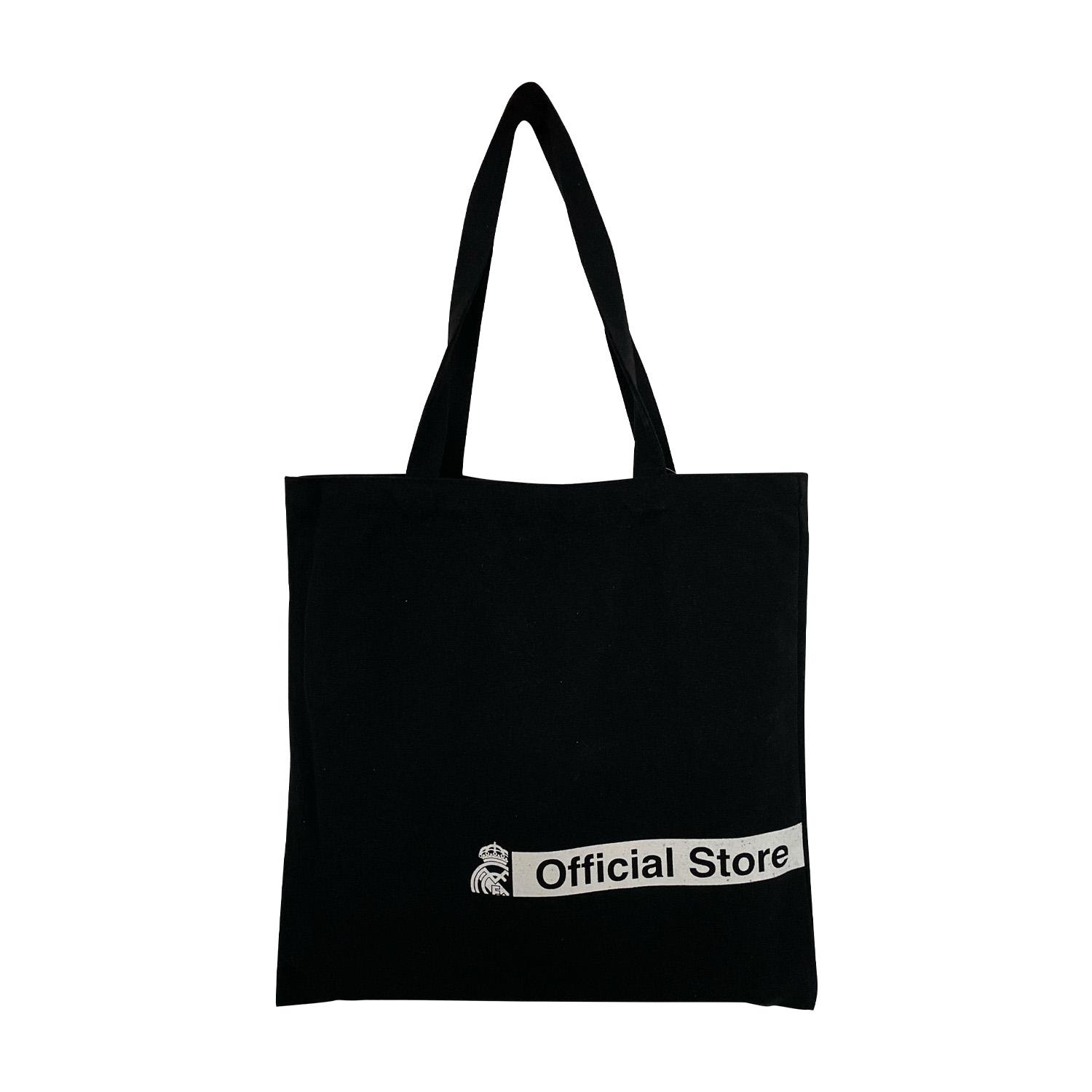 Tote Bag Black  Real Madrid