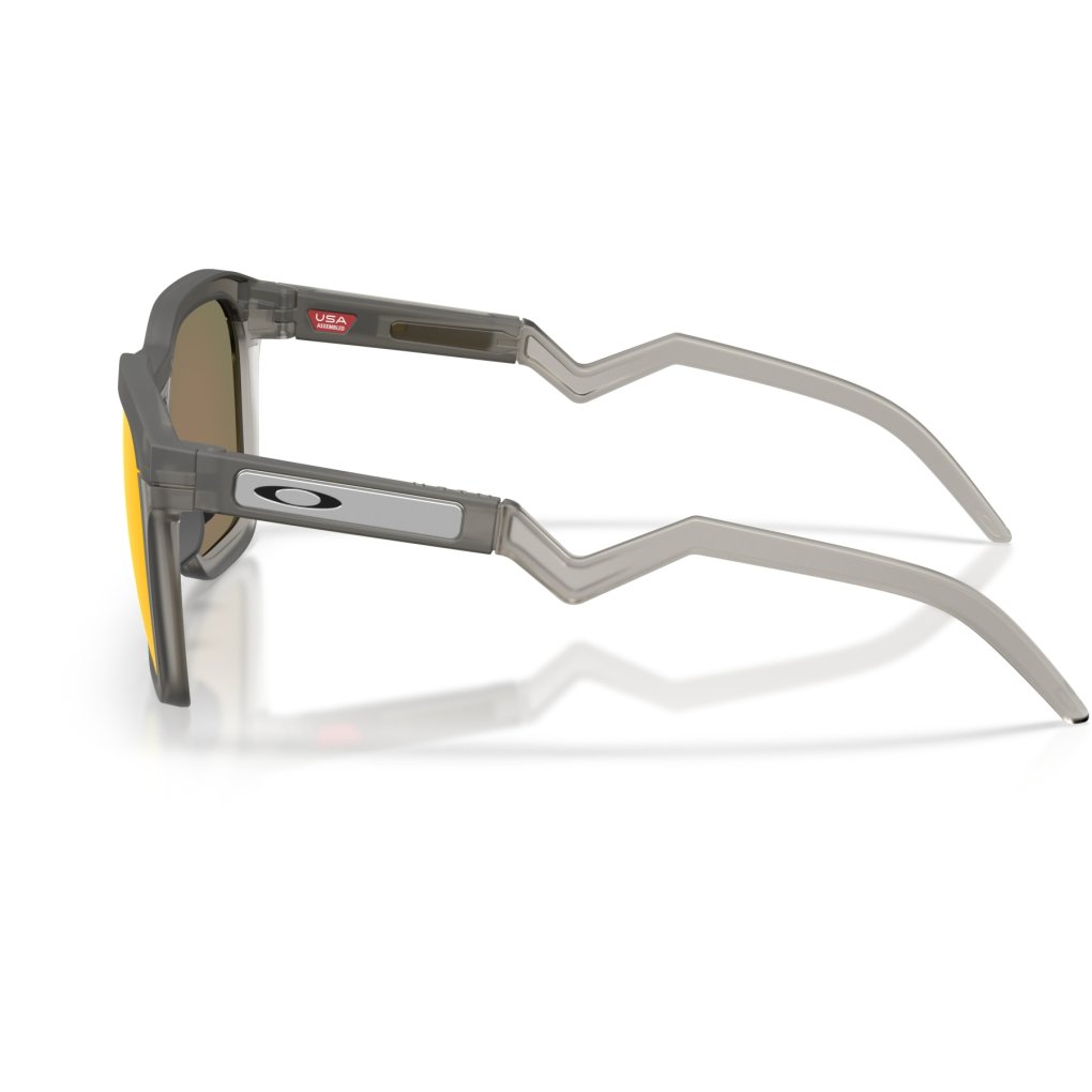 Oakley HSTN SQ Glasses - Matte Grey Smoke/Prizm Ruby - OO9533-0254