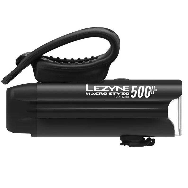 Lezyne Macro 500+ Reverse Front Light - German StVZO approved - black