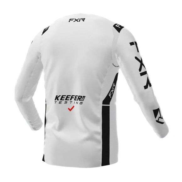 FXR HELIUM MX KEEFER 2022 cross jersey - WhiteRef: FXR0348