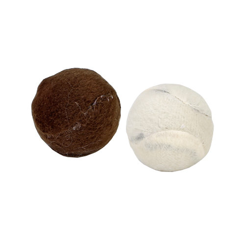 Beeztees Plush Tennis Ball