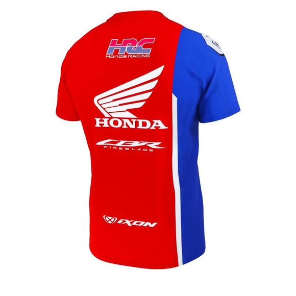 T-Shirt manches courtes Ixon HRC 25 - Rouge / BleuRef : IX2152