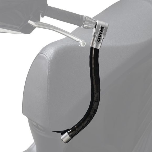Shad locks series 2 / series 3 anti-theft support - BlackHONDA 350 ADV 350 - 2022 - 2025Ref: Sd0168 / H0Dv34Sc