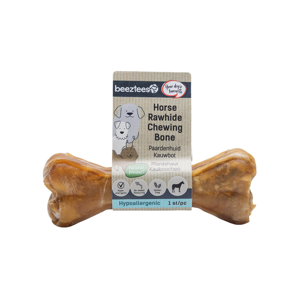 Beeztees Horsehide Chew Bone - 12 cm