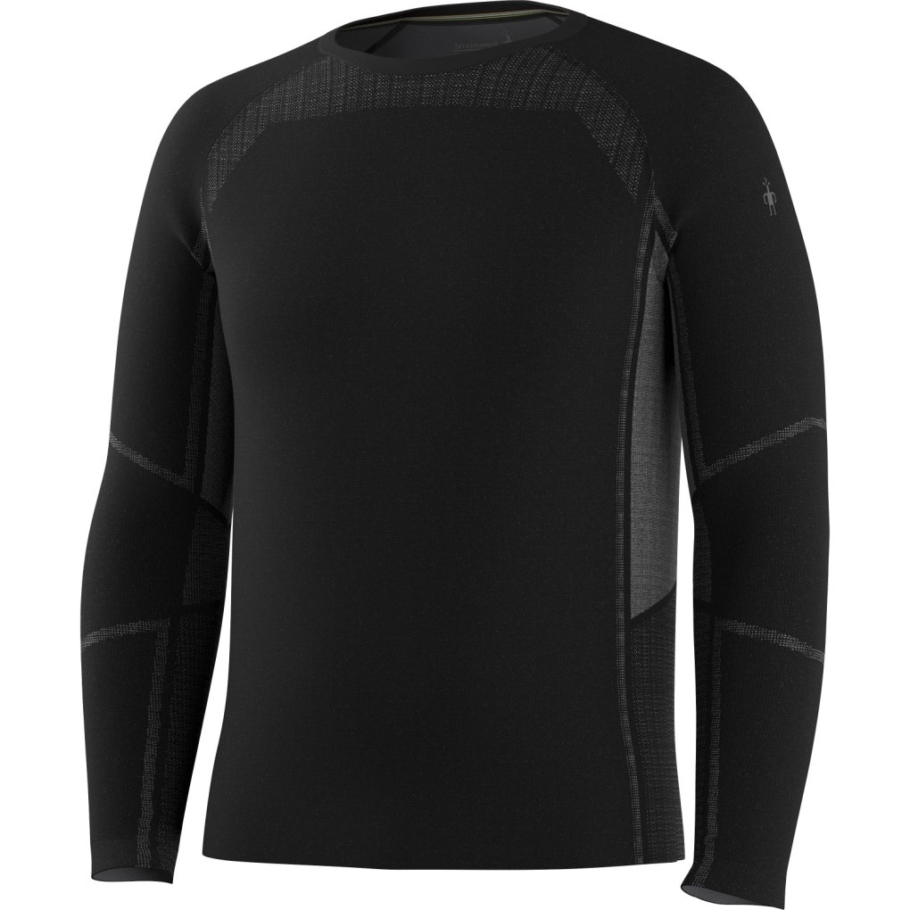 SmartWool Intraknit All-Season Merino Base Layer Crew Men - 001 black