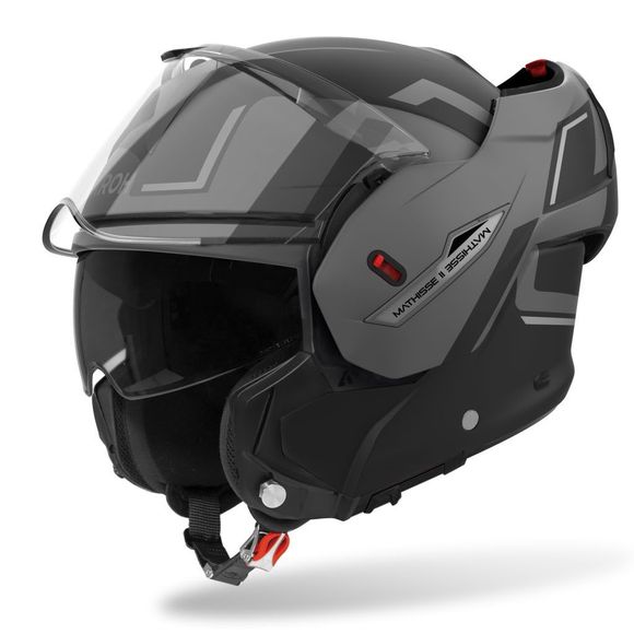 Airoh MATHISSE II GENIUS Modular Helmet - GreyRef: AR1440-C2784