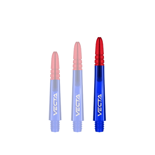 Winmau Vecta Shafts - Blue Red