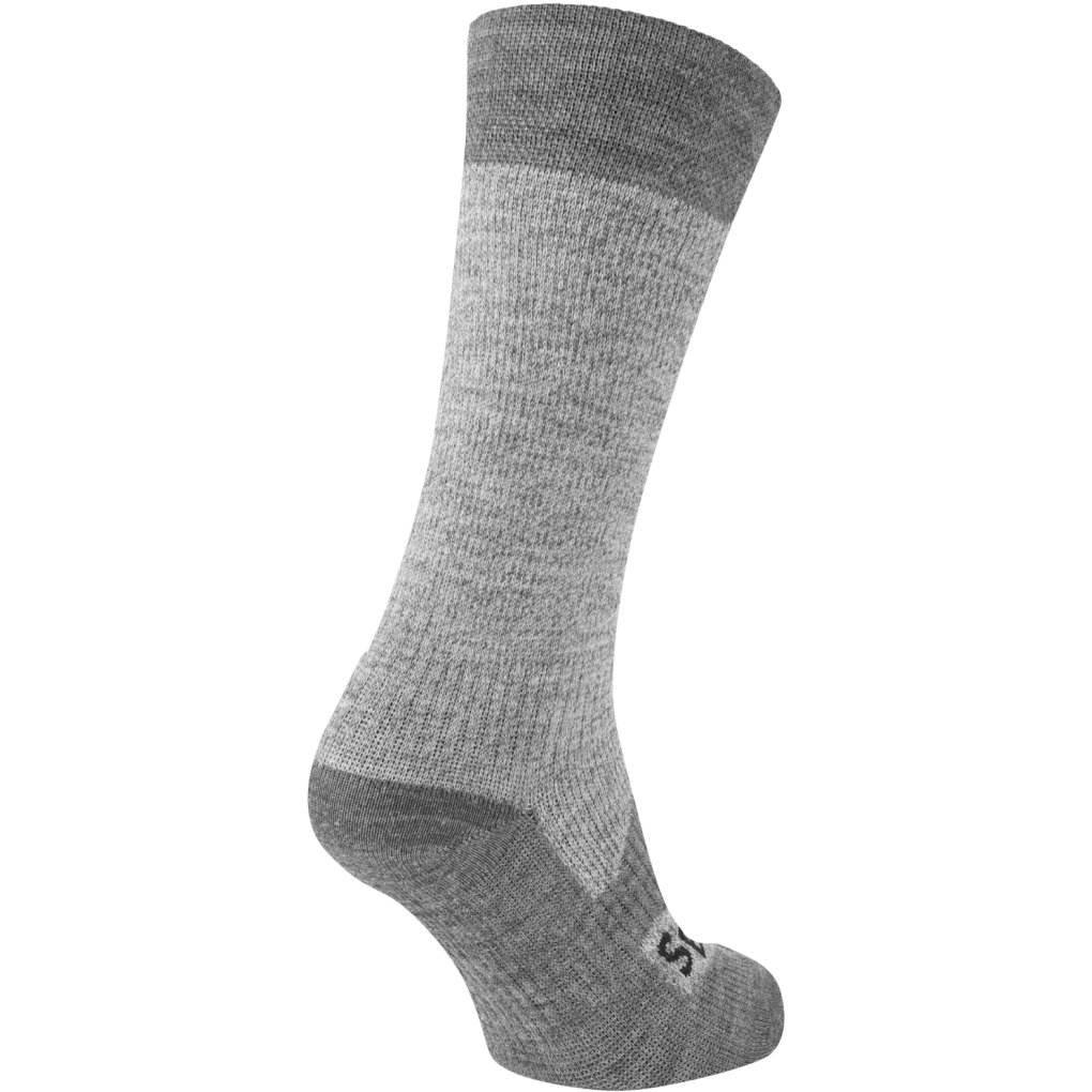 SealSkinz Raynham Waterproof All Weather Mid Length Socks Men - Grey/Grey Marl