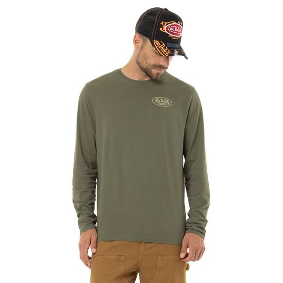 Von Dutch GASO Long Sleeve T-Shirt - BeigeRef: VDH0346