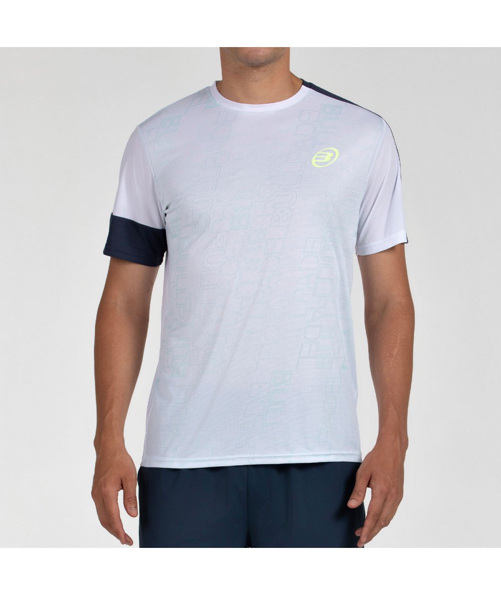 BULLPADEL LEIDO WHITE T-SHIRT