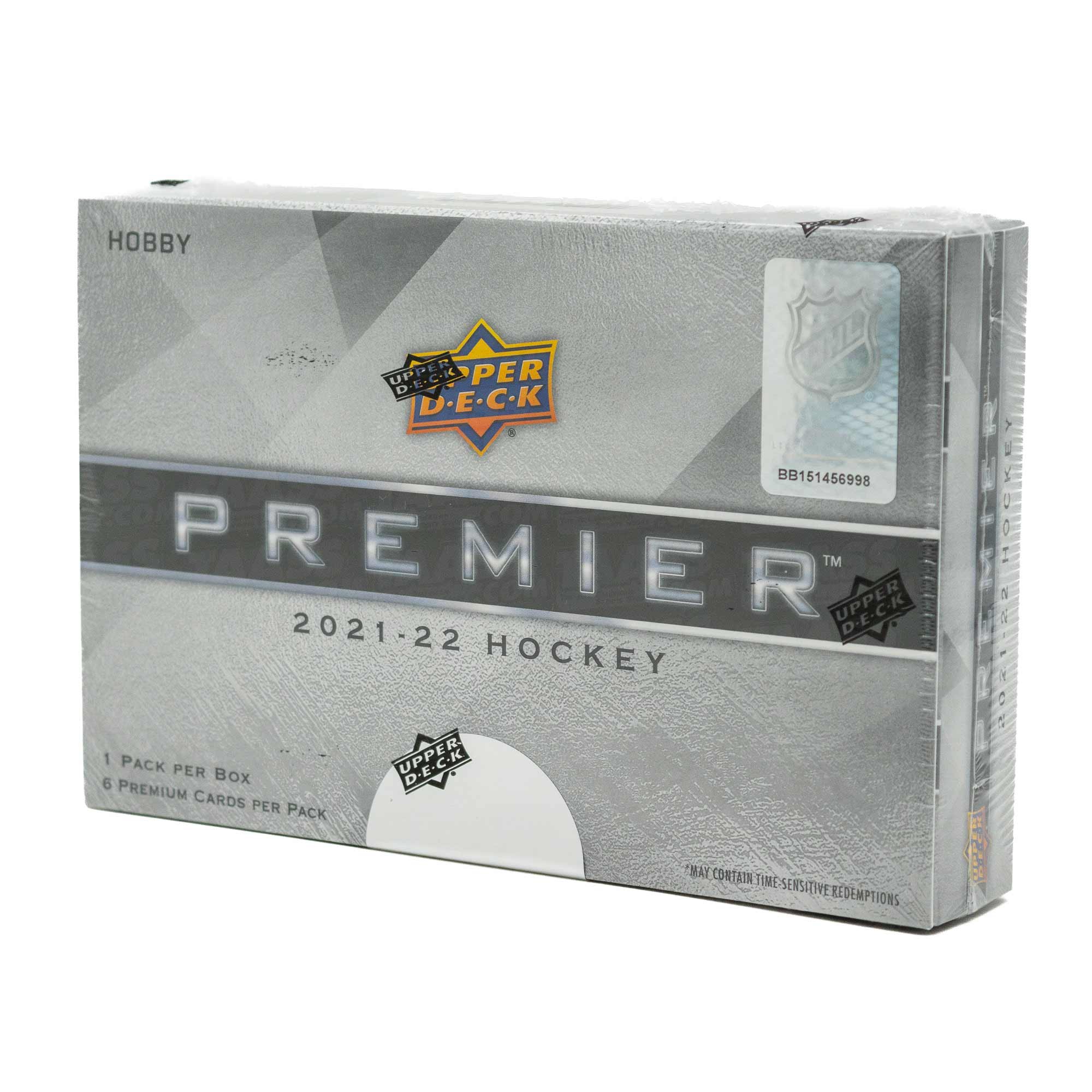 2021/22 Upper Deck Premier Hockey Hobby Box NHL