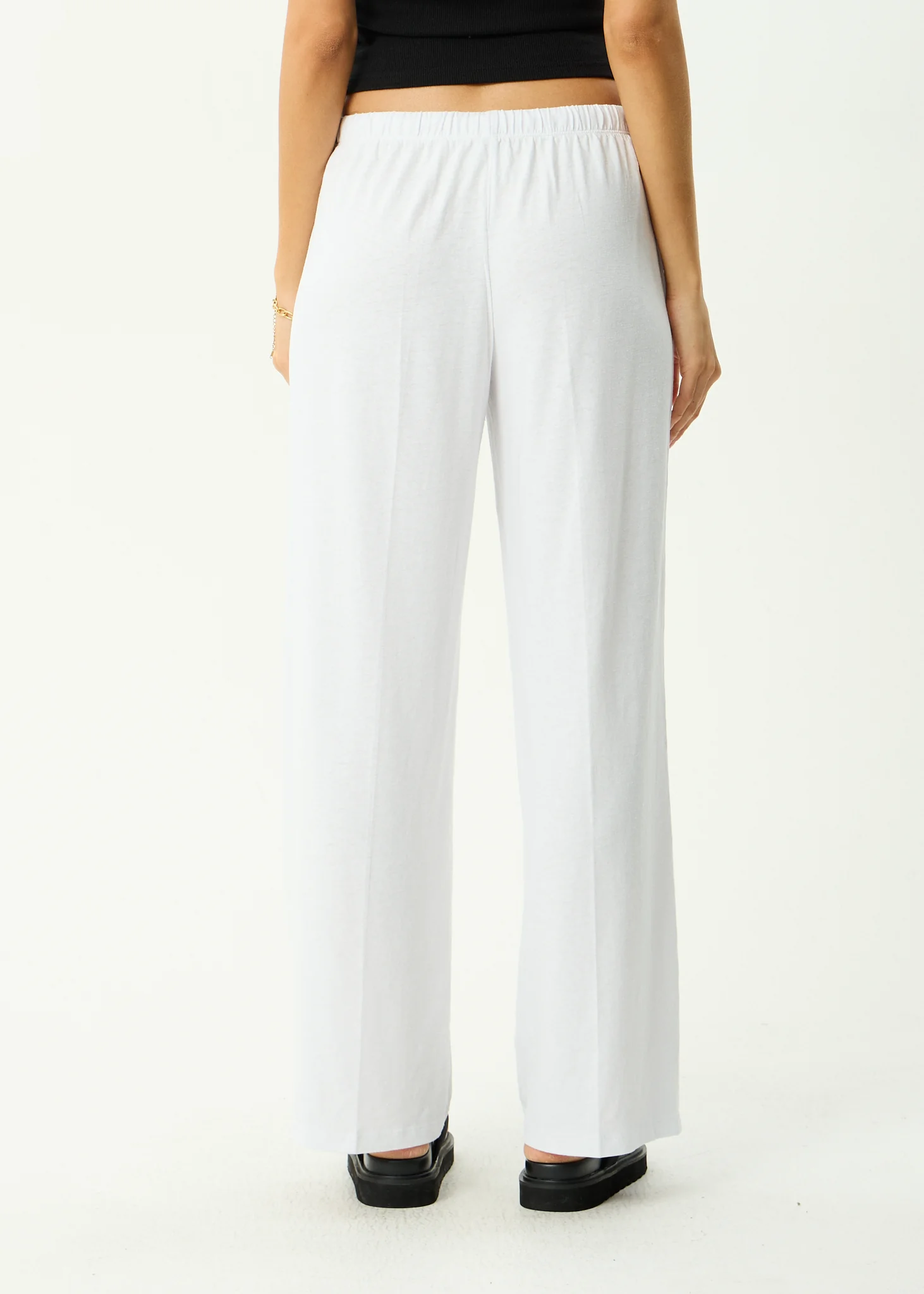 AFENDS Womens Jones - Pant - White