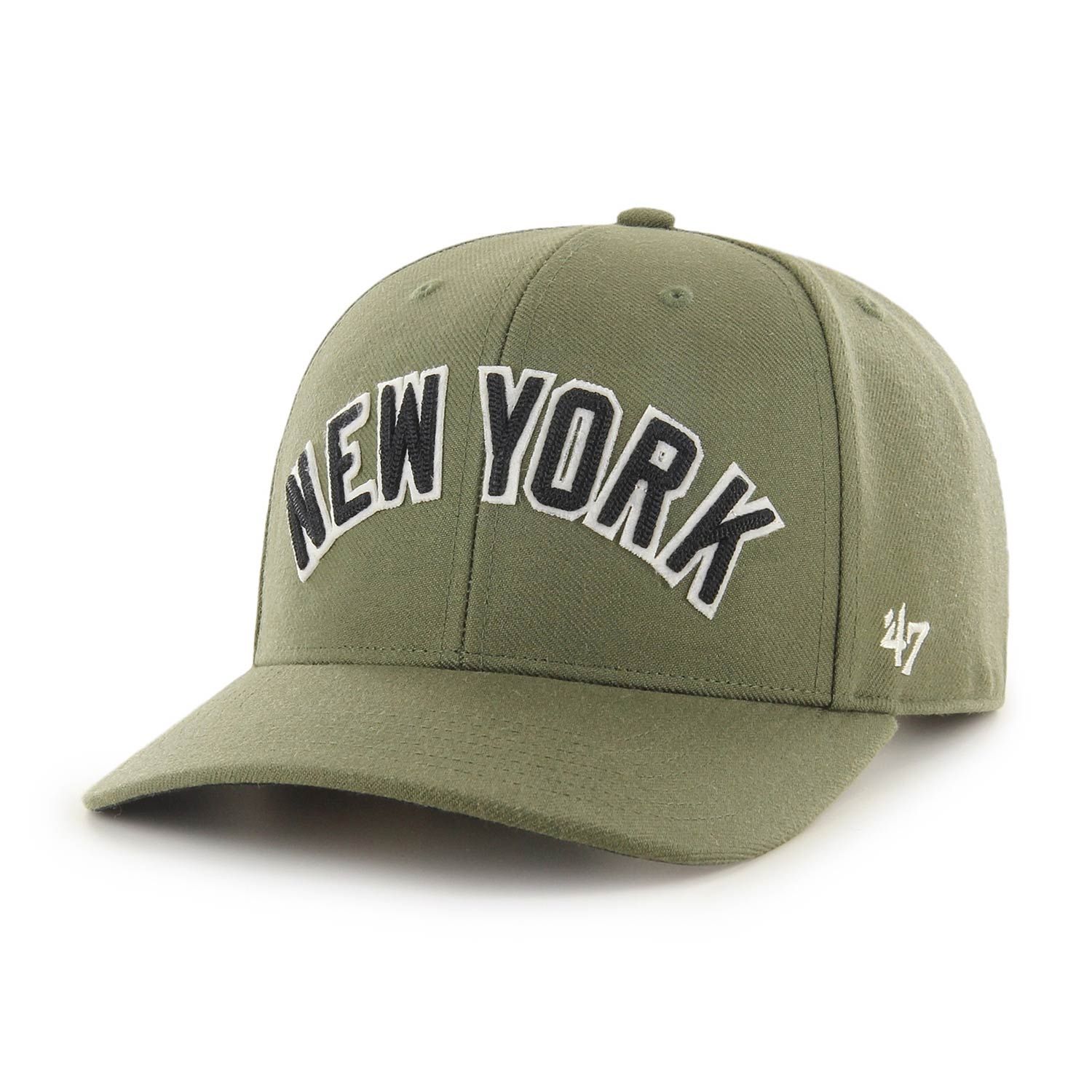 New York Yankees Chain Link Script '47 MVP DP Snapback MLB Cap