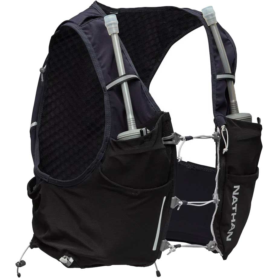 Nathan Sports Pinnacle Pro Hydration Race Vest - 6L - black/reflective silver