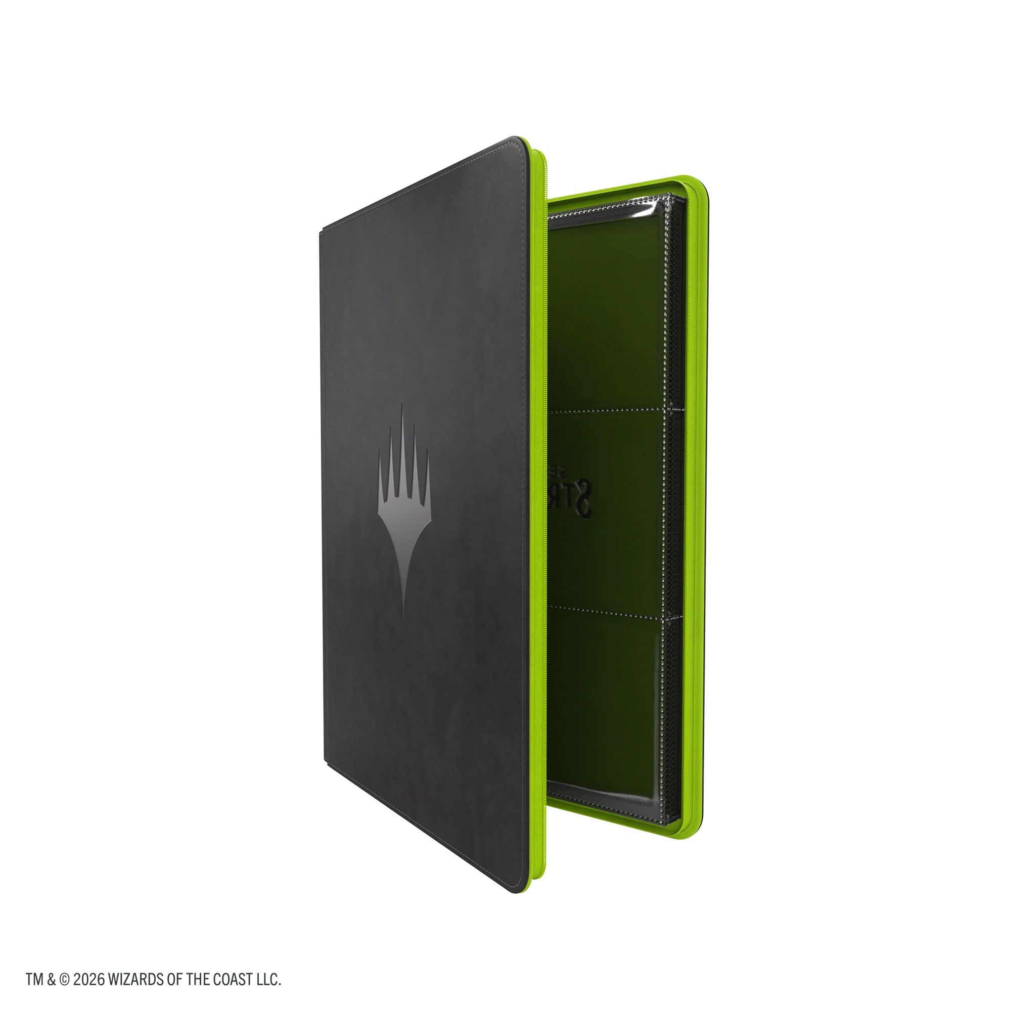 Magic: The Gathering | Secrets of Strixhaven Prime Zip-Up Album 18-Pocket - Black/Green