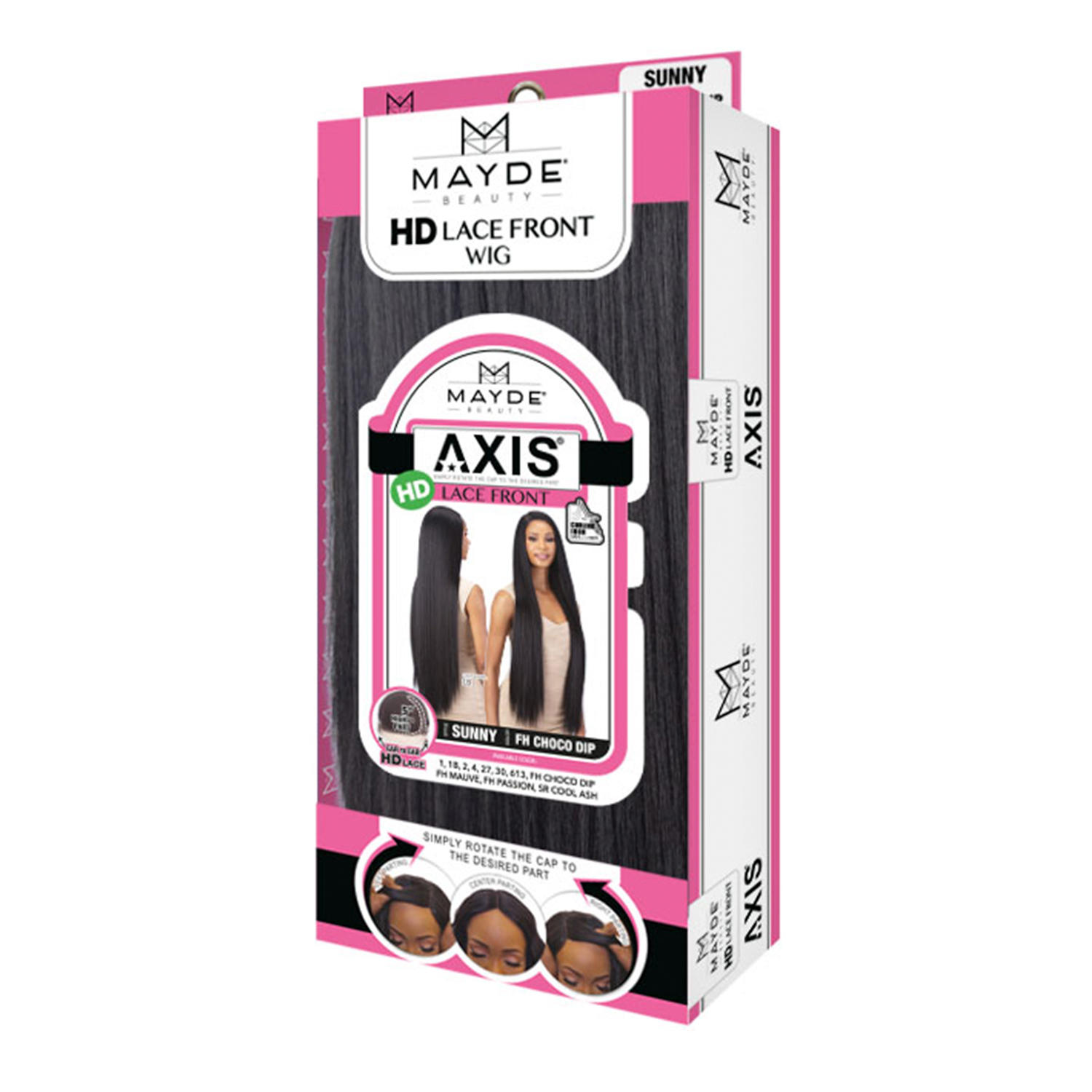 Mayde Beauty HD Lace Front Wig Axis Sunny